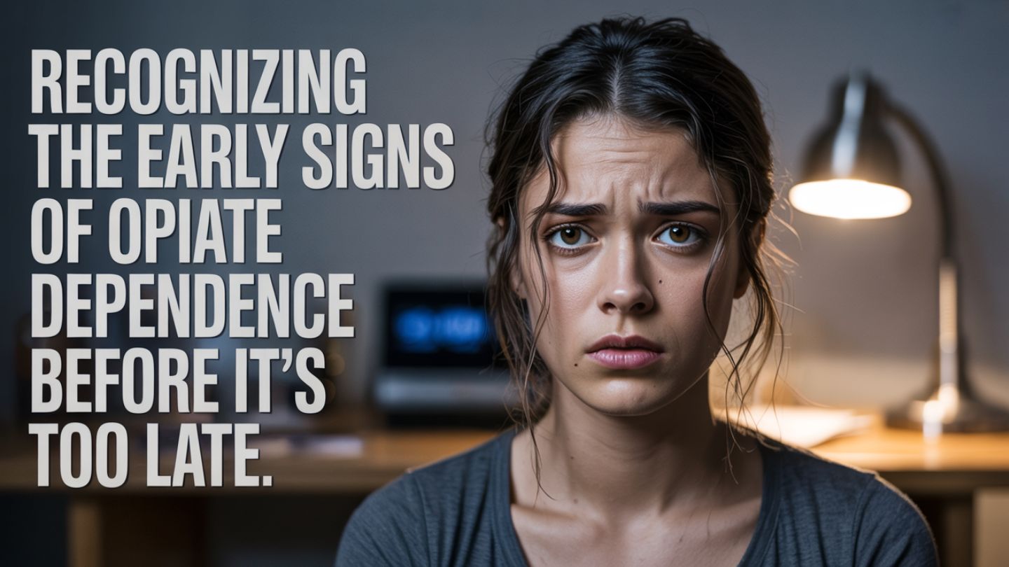 Read more about the article Recognizing the Early Signs of Opiate Dependence Before It’s Too Late